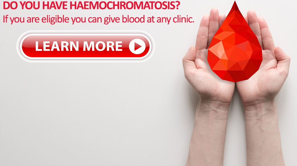 Many Haemochromatosis patients can now save lives by giving blood summary image